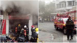 Incêndio em bh hoje 2021. Incendio Em Loja Interdita Quarteirao No Centro De Bh E Deixa Ferido