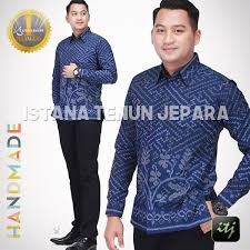 Baju couple muslim pria wanita set gamis syari couple pasangan keluarga promo setelan baju pesta couple cowok cewek terbaru. Kemeja Pria Etnik Tenun Blanket Troso Jepara Di Lapak Istana Tenun Jepara Bukalapak