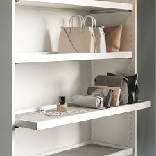 Ikea bissa shoe cabinet with 2 compartments white 19 1/4x11x36 5/8 502.427.37. Buy Pax Wardrobe White 100x35x201 Cm Online Uae Ikea