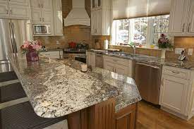May 28, 2021 · kitchen countertop landing area recommendations. Incredible Kitchen Islands With Breakfast Bar Designs Using Granite Overhang Countertop And White Laminate Cabinets Peeling With Brushed Nickel Si Cozinha Casas