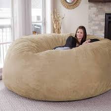 Shop for big bean bag chairs in kids' chairs. 7ft Giant Big Soft Micro Suede Bean Bag Sofa Cover Chair Jumbo Comfortable Relax Living Room Bean Bag Cover Dropshipping Bean Bag Sofas Aliexpress