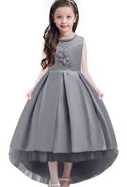 Big Girl Dresses Size 1012 Wedding Party Prom Special Occasion Tops 716 Years Lace A Line Girls In 2020 Lace Dress For Kids Pakistani Kids Dresses Little Girl Dresses