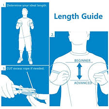 Keep your back upright and straight, push with your legs first, then row with your back while simultaneously leaning back a little, thrusting the. Jump Rope Length Chart Barba