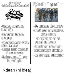 Maybe you would like to learn more about one of these? Coscu Army Lenguaje La Ponen Toda La Semana Se Apoyan Entretoosol Uniforme Altos Picantes Perdieron En Malvinas Altos Virgos Se Cagan De Calor Reprimen A La Gente De Sus Casas Pegan A