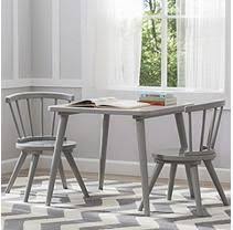 Delta Children Windsor Table And Chairs 3 Piece Set Assorted Colors Kids Table Chairs Kids Table Chair Set Table Chair Sets