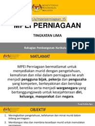 Selari dengan perkembangan pesat teknologi digital, kementerian pendidikan malaysia akan menggunakan teknologi dan kandungan digital dalam dalam bidang pendidikan. Penataran Mpei Perniagaan Tingkatan 5