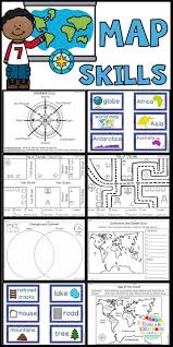 Are You Teaching Your Students Map Skills This Product Will Help Your Students Compare And Contrast Maps Social Studies Maps Continents And Oceans Map Skills