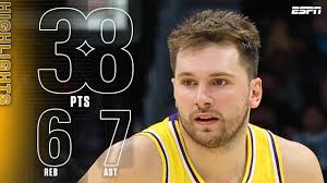 Luka DUNKS ‼️ Doncic drops 38 PTS, 6 REB & 7 AST and the Lakers beat the  Hornets 💪