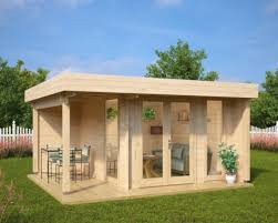 Doch vor die montage des bausatzes. Gartenhaus Mini Hansa Lounge 9m2 44mm 3x3 Hansa Gartenhaus