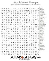 Sopas De Letras Para Pasar El Tiempo Spanish Teaching Resources Spanish Vocabulary Spanish Phrases