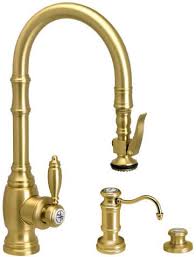 kitchen faucet with soap dispenser
