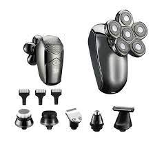 Afeitadora 6 En 1 Para Cabeza Y Rostro Incluye 12 Accesorios, Gris Oscuro con Ofertas en Carrefour | Ofertas Carrefour Online