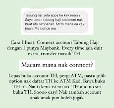 Kita bukan je boleh menyemak akaun tapi juga boleh mencetak penyata akaun, pindahan wang tapi sebelum itu, anda perlu daftarkan dahulu akaun th di atm maybank dan maklumat yang diperlukan adalah no akaun th dan no siri buku akaun th. Iman V Twitter Ni Cara I Buat Simpanan Tabung Haji I Connect Kan Account Tabung Haji Dengan Maybank So Senang Lah Nak Buat Simpanan Guna Maybank2u Je Https T Co F0dcimrpy3