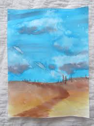 Discover pinterest's 10 best ideas and inspiration for watercolor landscape. The Unlikely Homeschool Art Lesson Easy Watercolor Landscape Tutorial