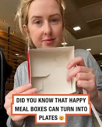 Happy meal box hack 🤔🍟