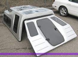 Browse our selection of used truck toppers (camper shells) and used fiberglass tonneau covers (lids). Shadow By Guidon Pickup Bed Topper Item 3004 4 21 2010 Truck Camper Shells Truck Camping Truck Toppers