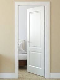 Fermer Les Portes Des Pieces Inoccupees Garniture De Porte Interieure Porte De Chambre Portes Blanches