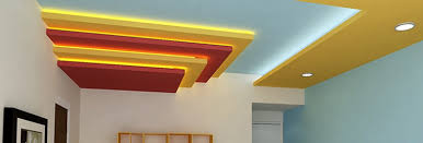 White calcium silicate fire rated false ceiling, for hospital, thickness: Types Of False Ceiling Designs More Buildersmart