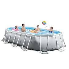 Best Intex Pool Reviews And Comparison Intex 16 5ft X 9ft X 48in Oval Prism Frame Pool Set Oval Swimming Pool Oval Pool Intex Pool