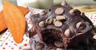 Pour into the prepared 9″ x 13″ pan. Sweet Potato Chocolate Brownies Recipe Foodal