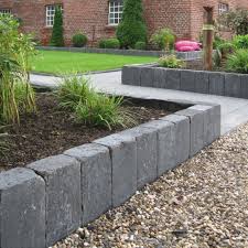 Antik Basalt Palisaden Garten Landschaftsbau Palisaden Gartengestaltung Ideen
