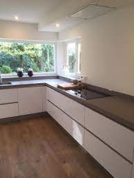 prachtige hoogglans keuken met betonlook keukenblad geplaatst door onze deelnemer manders keukens schaijk keuken ontwerp keuken idee keuken interieur