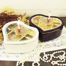 Love Heart Ballerina Model Music Box Plastic Metal Jewelry Storage Musical Boxes Birthday Wedding Gift Toy Decoration Jewellery Storage Musical Box Music Gifts