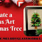 Glass Art Christmas Tree @ Hobart Community Center... event in Hobart, IN