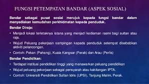 Fungsi tersebut, antara lain perencanaan, pengorganisasian, penempatan atau staffing, pengarahan, dan pengawasan. Fungsi Petempatan Bandar Dan Luar Bandar