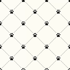 Black And White Paw Print Wallpaper Pin On Dogs