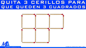 Juego de los 15 fósforos by claudio escobar 61309 views. Podras Resolverlos Retos Con Cerillos Youtube