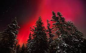 1920x1080 minimalism wallpapers for laptop full hd 1080p devices Hd Wallpaper Fiery Sky Red Aurora Special Night Rare Occurrence In Yukon Canadian Territory 4k Ultra Hd Desktop Wallpapers For Computers Laptop Tablet And Mobile Phones Wallpaper Flare