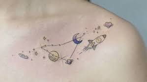 If you stare up into the night's sky the first thing you'll see are the stars. 50 Zodiac Tattoos That Are Out Of This World Cafemom Com