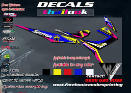 Raider 150 Thai Look Satria Decal Lazada Ph