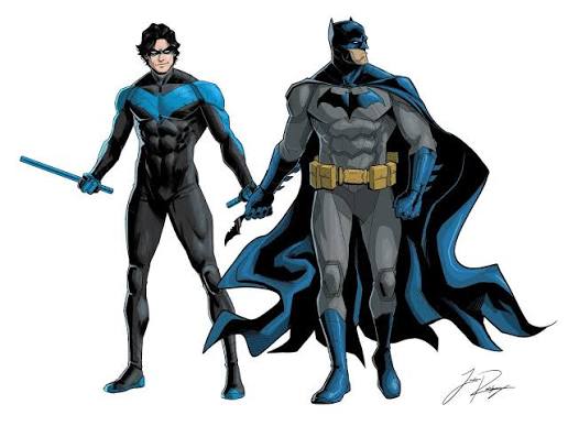 Jordan Rodriguez | Bruce and Dick! Batman and robin/nightwing I had to put  the original duo together and I forgot to add Batman's arm spikes in the  original... | Instagram