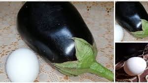 هاتي وحده باذنجان وبيضه وشوفي الاكله الجامده ديه جميله وموفره Eggplant Vegetables Food
