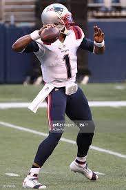 Cam Newton Of The New England Patriots Throws The Ball In The Second New England Patriots Cam Newton Patriots
