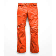 Sickline Pants Valencia Orange Womens The North Face Snow Pants