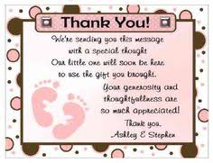 You've been showered with baby gifts galore—now it's time to thank your family and friends. 10 Best Thank You Notes For Gifts From Baby Shower Ideas Baby Shower Baby Shower Thank You Cards Baby Shower Thank You