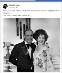 Her first memory was the invasion of bessarabia by the popescu starred in television from its inception, in theater and entertainment programs, on scripts by mihai maximilian, grigore pop, octav sava and. Video ReacÅ£ia Lui Mihai Bendeac DupÄƒ Ce A Aflat CÄƒ Stela Popescu A Murit Spynews Ro