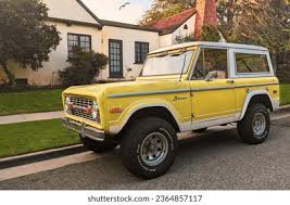 Image result for Bright Yellow 1980 Bronco
