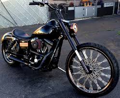2006 Custom Street Bob With 117 Motor 23 Front Wheel 6 Speed Transmission Harley Davidson Dyna