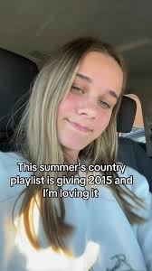 Summer Country Playlist: Nostalgic Hits from 2015