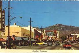 Brand Blvd Back In The Day Looks Like It Is Around 1970 Notice The F W Woolworth S Store Glendale California Glendale Los Angeles Area