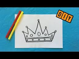 Al kennen we als land een koning én een koningin: Kroon Tekenen Tekenen Koningsdag Tekenen In Stappen Makkelijk Easy Drawing Youtube