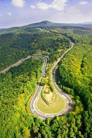 Aerial Shot 3 Of The Nurburgring Nordschleife Caracciola Karussell Von Bridgetogantry Nurburgring Nordschleife Rennwagen Landschaft
