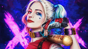 Gray eyes harley quinn with blur background hd harley quinn is part of the movies wallpapers collection. Harley Quinn 4k Wallpapers Wallpaper Cave