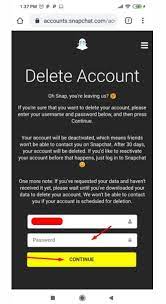 حذف حساب سناب شات نهائيا 2021 خطوة بخطوة بالصور