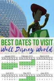 The Best Time To Go To Disney World In 2021 Free Printable Calendar Disney Trip Planning Disney World Vacation Planning Walt Disney World Vacations