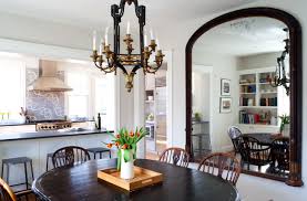 They create a perspective and bring back light. Dining Room Mirror Wall Houzz